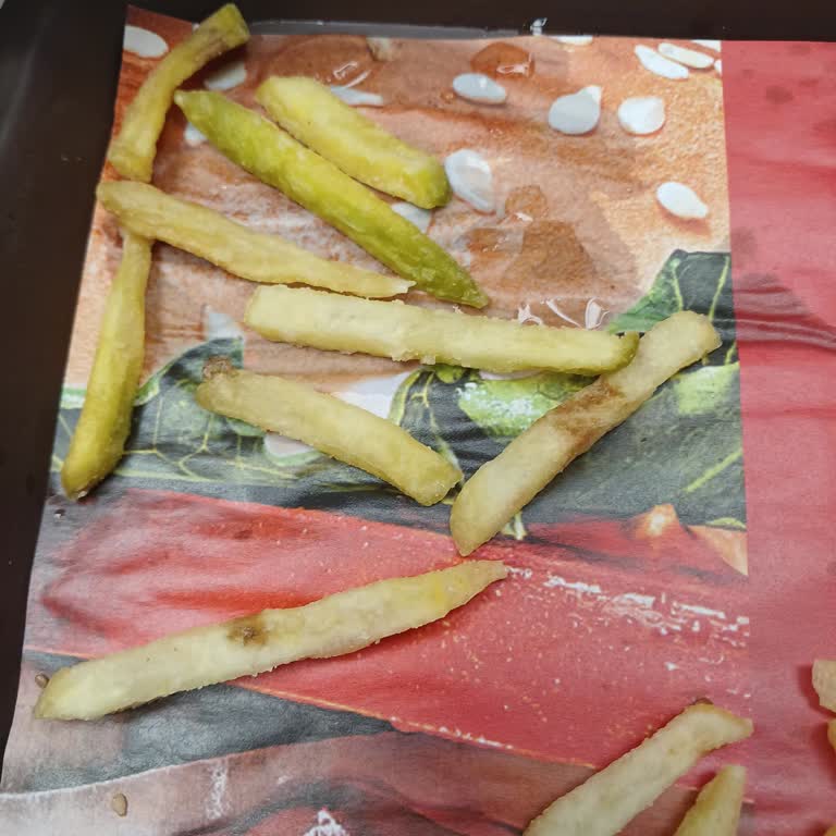 Batman Merkez Burger King Şubesinde Yeşillenmiş Patates Kızartması Şikayeti