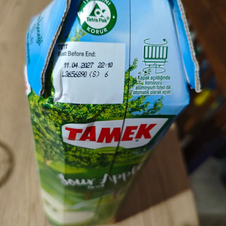 Tamek Markalı Ekşi Elma Suyu Bozulmuş, Çocuk Sağlığı Tehlikede