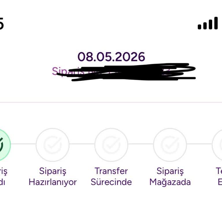 Gratis Online Siparişimin Mağaza Tesliminde Hazırlanması Gecikti Ve Bilgilendirme Yapılmadı
