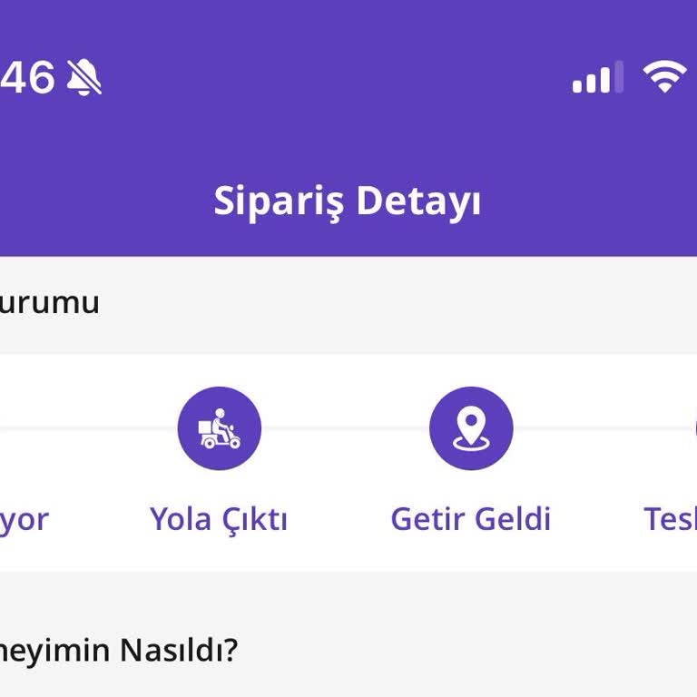 Teslimat Süresi Yanlış, 2 Saat 35 Dakika Gecikme Ve Destek Sorunu