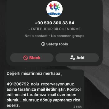 Tur İptali Hakkında Çelişkili Bilgilendirme, Yazılı Açıklama Ve Tam İade Talebi