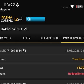 Pashagaming Şifrem Değiştirildi, 85.000 TL Bakiyem Tek Gecede Silindi