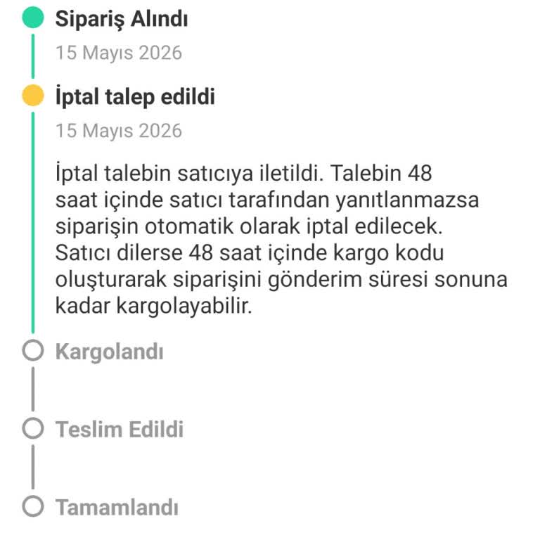 Dolap'ta Sahte Satıcıdan Alınan Balkon Seti İçin İptal Ve İade Talebi