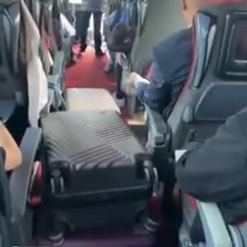 Yeni Diyarbakır Seyahat Otobüsünün İçi Bagaj Dolu!