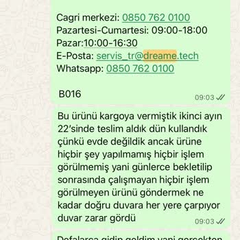 Garanti Kapsamındaki Robot Süpürge İçin Haksız 6.122 TL Tamir Ücreti Ve İade Talebi