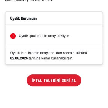 Kredi Kartı Bilgileri Silinemiyor Ve Üyelik İptali Anında Yapılamıyor