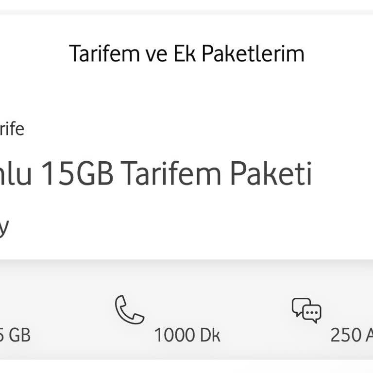 Vodafone Taahhüt Yenilemesindeki Aşırı Fiyat Zammı Ve Sadık Müşteri İndirimi Talebi