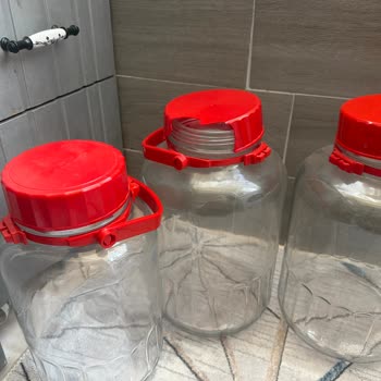 Harvest Turşu Kavanozunun Kapak Eksikliği Ve Tek Kapak İsteği