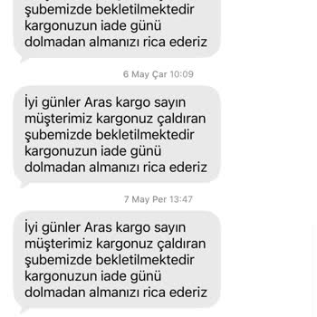 Aras Kargo’da Teslim Edilmeyen Kargolar Ve Şubeden Alım Zorunluluğu