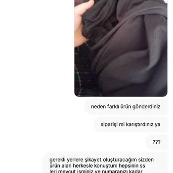 Yanlış Ürün Gönderimi Ve Alıcı Koruma Ücreti İadesi Talebi