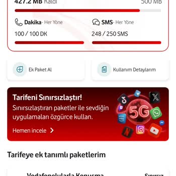 30 GB Kurumsal Paketin 500 MB Olarak Tanımlanması Ve Çözüm Talebi