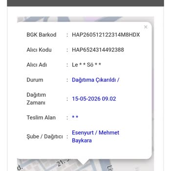 Teslim Edilmemiş Kargo, Şube Ve Kurye İletişimsizliği