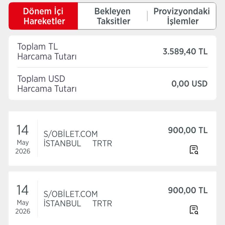 Aynı Bilet İçin İki Kez Tahsilat Ve İade Talebi