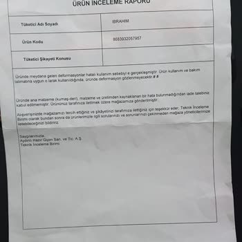 Pierre Cardin Giyim Garanti Süresi İçinde Çantam Yırtıldı Firma Çözüm Sunmadı