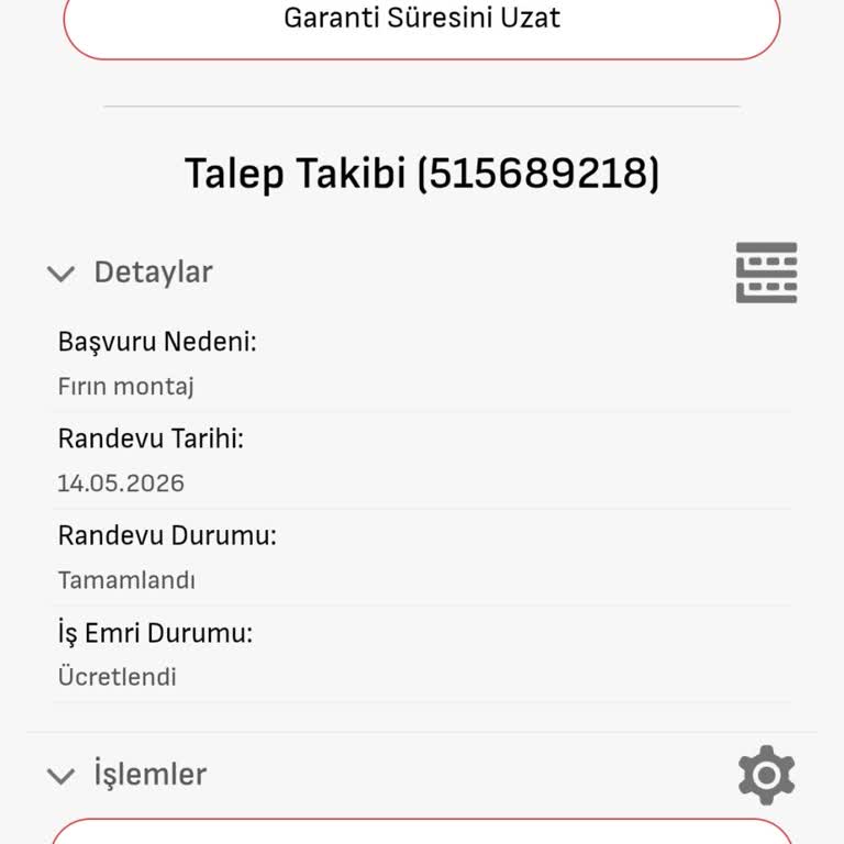 Arçelik Servisi Randevuya Gelmedi, Altus Ankastre Montajı Gecikti