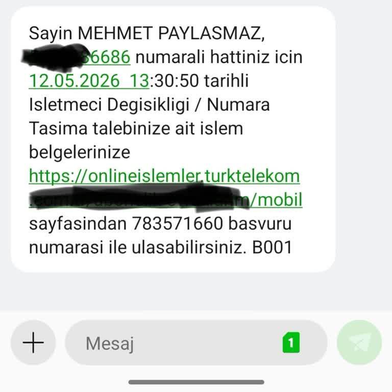 Sözleşme Bitişi Sonrası Numara Taşıma Reddi Ve Yüksek Tarife Zorlaması