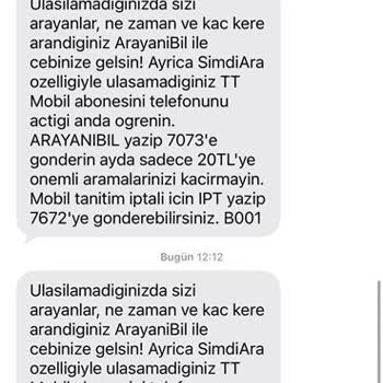 İzin Olmadan Gelen Tanıtım SMS'leri Ve Müşteri Hizmetlerinden Çözüm Talebi