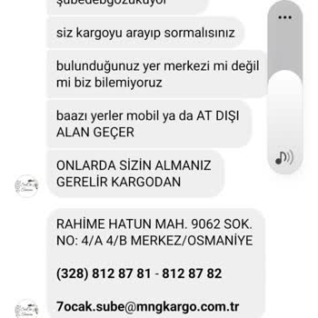 Sipariş Edilen Aynalar Gönderilmedi Takip Bilgisi Ve İade Bekleniyor