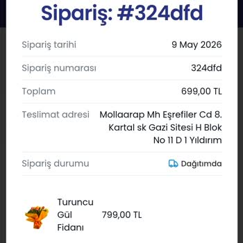 Yanlış Ve Kurumuş Gül Fidanı, Söz Verilen İndirim Uygulanmadı
