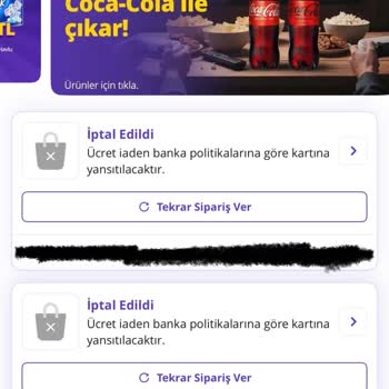 Teslim Aşamasında Keyfi Sipariş İptali Ve Sistem Hatası