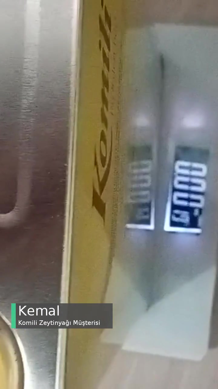 Komili Zeytinyağı 1 Kilo Eksik videonun kapak resmi