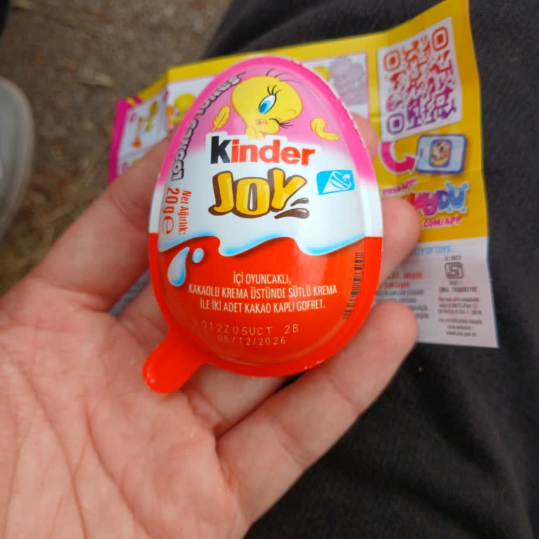Kinder Joy Tweety Figürünün Yarım Elbisesi Hatalı, Yeniden Gönderim Talebi