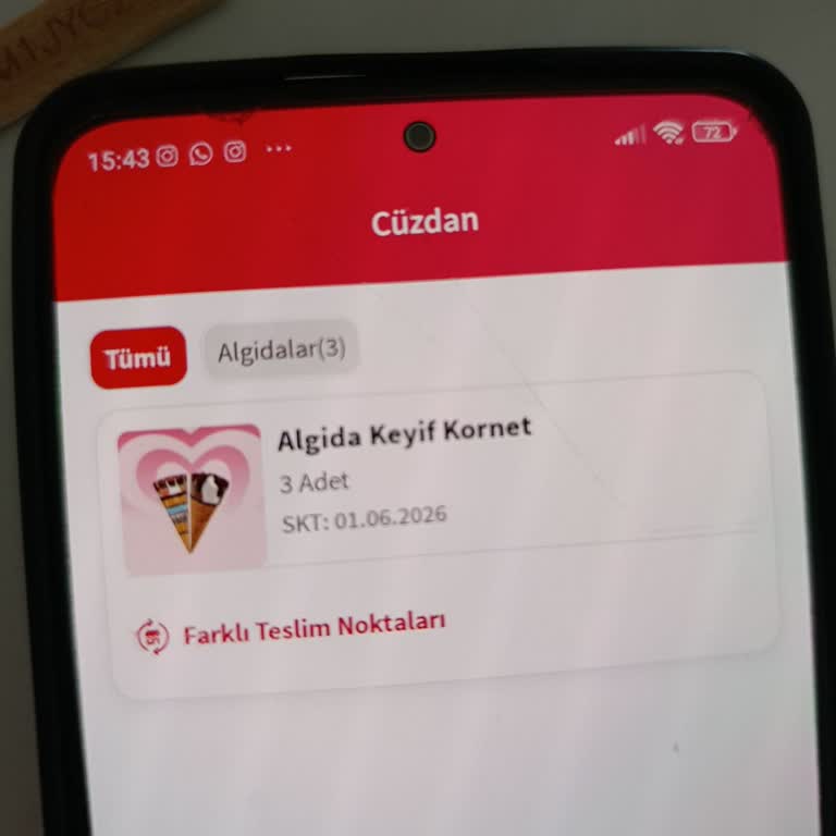 Algida Kazandığım Dondurma Ödülleri Migros’ta Verilemedi