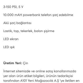 Beklediğim 10.000 Mah Akü Gelen 6.000 Mah Ürünle Uyuşmuyor
