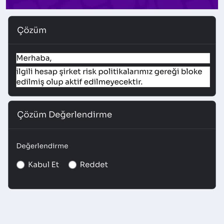 Param Hesabım Açıklamasız Bloke Edildi, 2.600 TL Bakiyemi Ve Aylık Ödemelerimi Kullanamıyorum