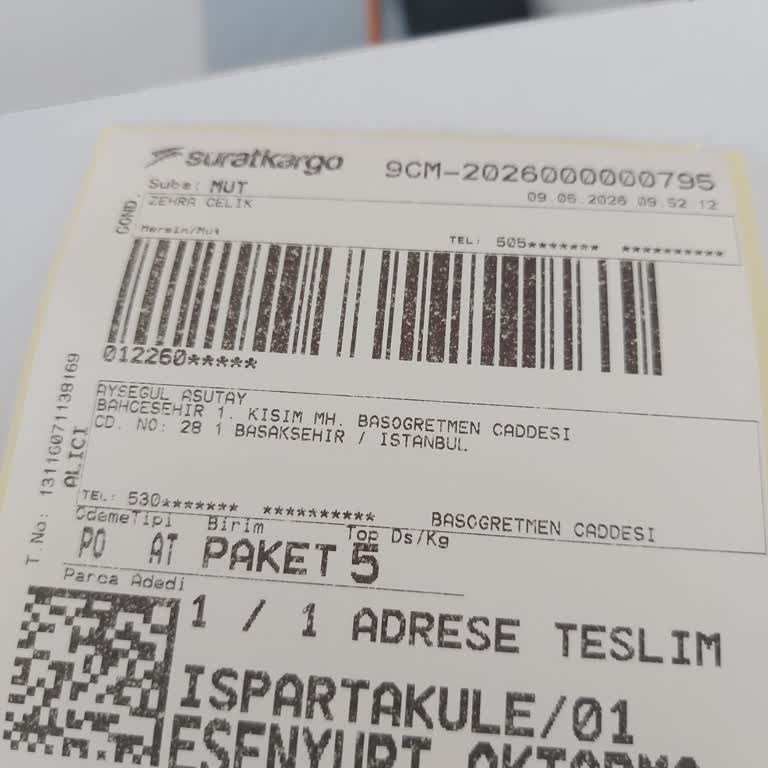 Sürat Kargo Ispartakule Şubesinde Kayısı Kargosu Gecikti Ve Sorumluluk Reddiyle Çürüdü