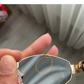 Gardrops'tan Aldığım Güneş Gözlüğünde Çizikler: İade Talebi Haksızca Reddedildi
