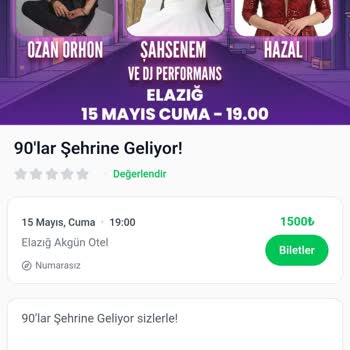 Bubilet'te Kadınlar Matinesi Bilgisi Olmadan Satın Alınan Biletlerde İade Reddi