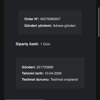 Bershka Teslim Edildi Görünüyor Ama Ürün Gelmedi Ve İade Yapılmıyor