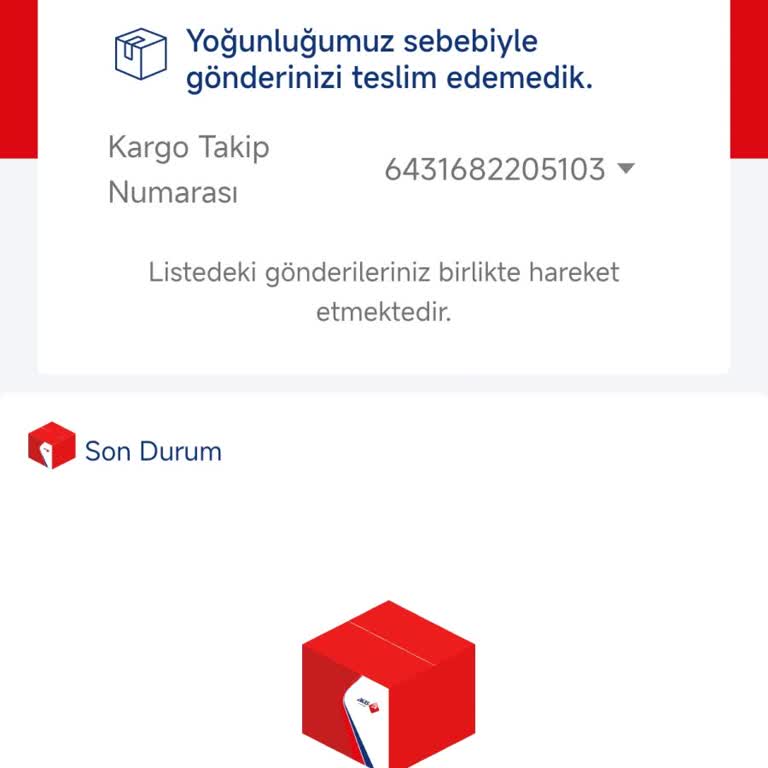 Aras Kargo’da Yanıltıcı Takip Ve Teslimat Sorunları