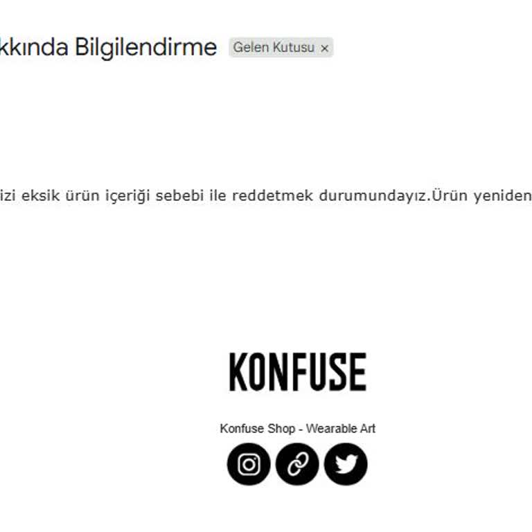 İade Talebim Eksik Ürün Gerekçesiyle Reddedildi