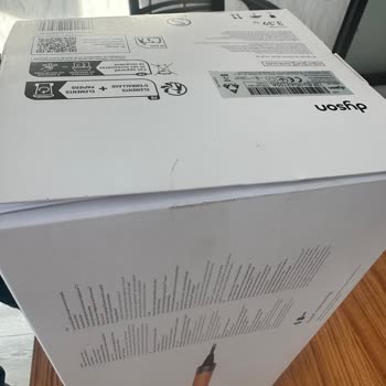 Boş Koli Ve Teslim Edilmeyen Dyson Ürünü İçin Geri Ödeme Talebi