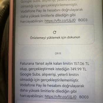 Vodafone Hattımdan Yetkisiz Google Subs Ve App Store Ücret Kesintileri Ve İade Talebi