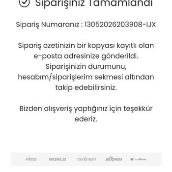 Sipariş Bilgisi Ve Kargo Gecikmesi Hakkında Şikayet