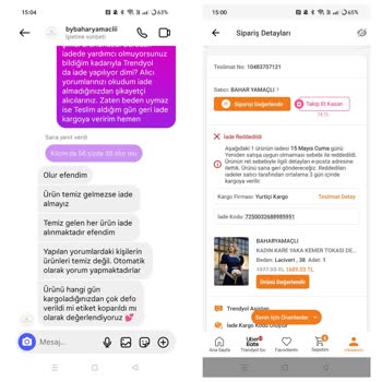 Satıcı Kusur Uydurarak İadeyi Reddetti