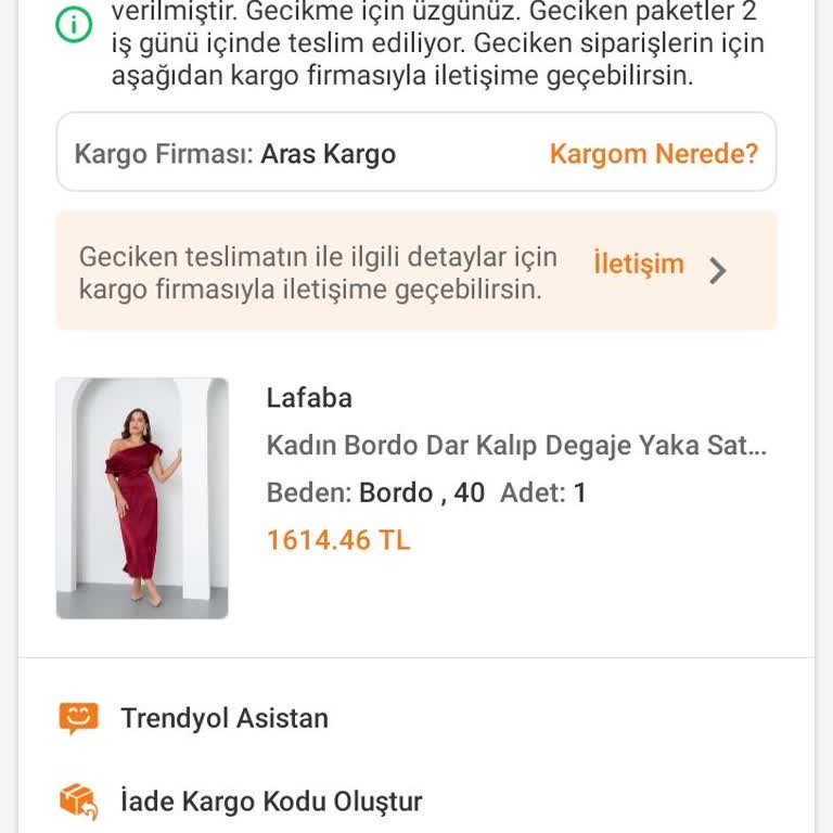 Aras Kargo Deliçay Şubesinde Teslimat Sorunu Ve Saygısız Müşteri Hizmeti