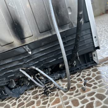 Yeni Bulaşık Makinesinin Yangın Çıkarması Ve Servisin Sorumluluk Reddi