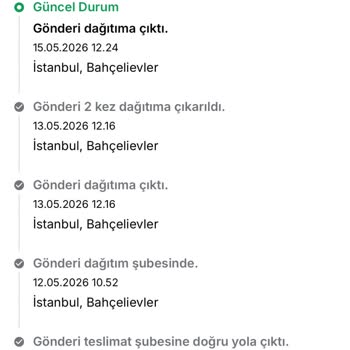 Şubede Bekleyen Kargo İçin Yanıltıcı Dağıtım Kayıtları Ve Teslim Sorunu