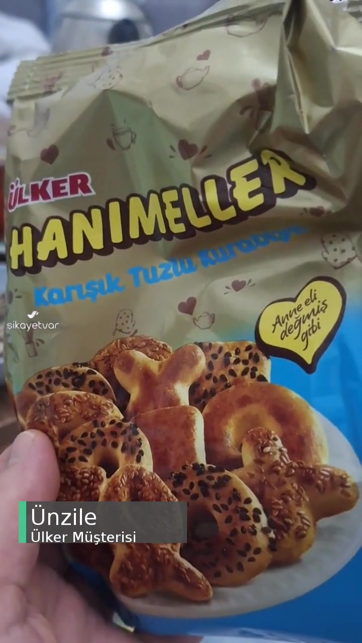 Ülker Hanımeller Tuzlu Kurabiye Boş Hava videonun kapak resmi
