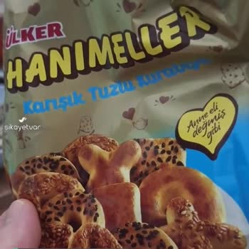 Ülker Hanımeller Tuzlu Kurabiye Boş Hava