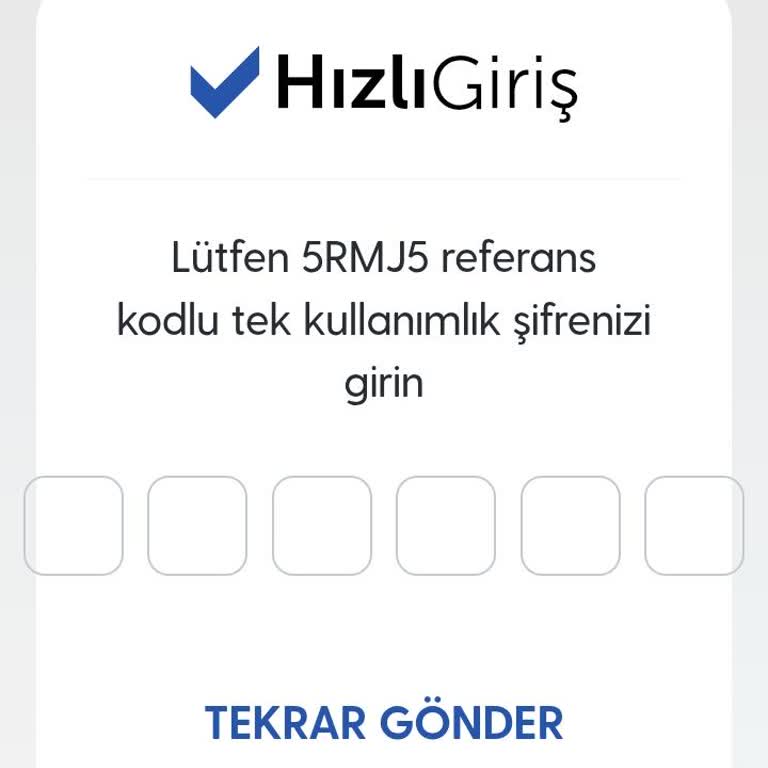 Turkcell Uygulamasına Giriş Yapamıyorum, Hızlı Şifre SMS'i Gelmiyor