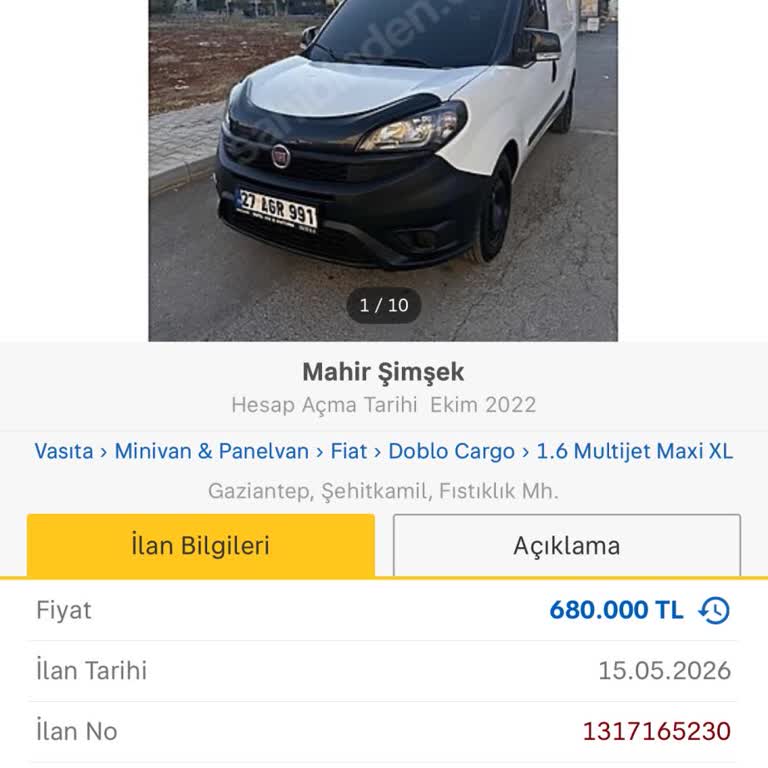 Yanlış Araç Modeli Seçimi Sonrası Düzenleme İmkânı Olmadan Ek Ücret Talebi