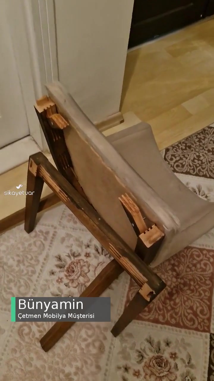 Çetmen Mobilya Sandalyesinde Kullandığı Bağlantılar videonun kapak resmi