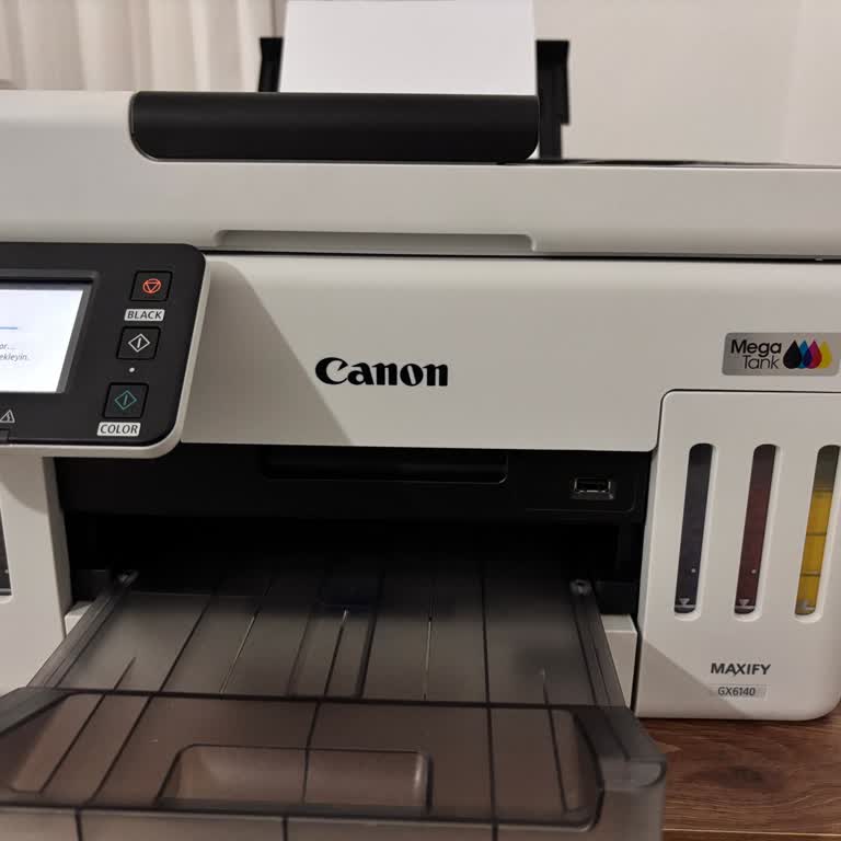 Canon Maxify GX6140 Yazıcısının Sürekli Donma Ve Hata Vermesi Nedeniyle Ürün Değişimi İsteği