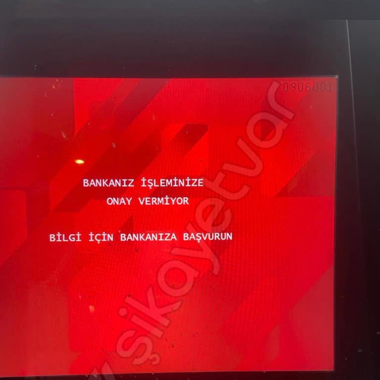 Ziraat Bankası ATM'sinde Para Yükleme Hatası Ve Açıklama Talebi