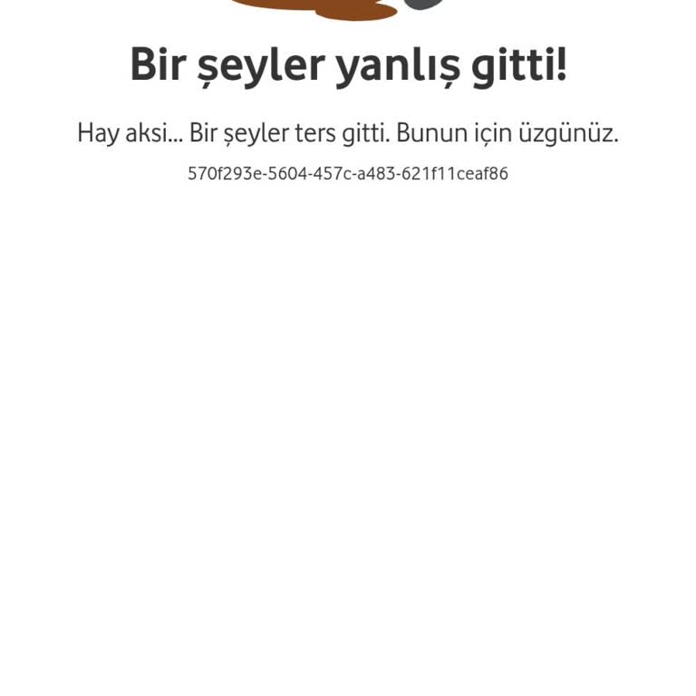 Vodafone Yanımda Çark Kampanyasında Sürekli 'Hay Aksi' Hatası
